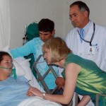 La ministra Matthei se trasladó también a la Clínica Integral de la ciudad de Rancagua