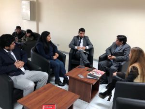 El Seremi Juan Manuel Carrasco coordina lanzamiento de Escuela de Formación Continua con los representantes de la Fundación Universidad Tarapacá.