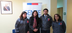 Directora Regional SENCE Los Lagos junto a equipo fiscalizador