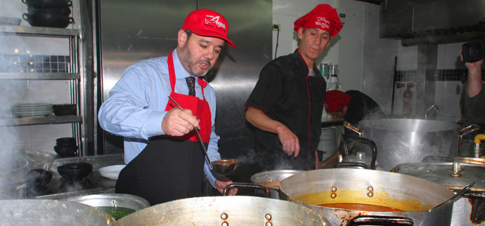 Subsecretario del Trabajo en el Mercado Central