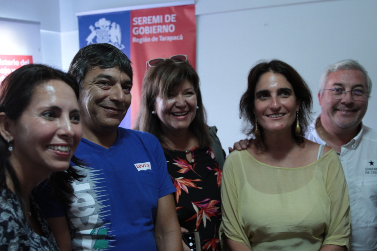 Imagen Ministra Zaldívar visita región de Tarapacá para difundir avances de la Agenda Social del Gobierno