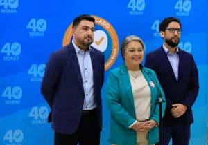 Ministra Jara Ley 40 horas